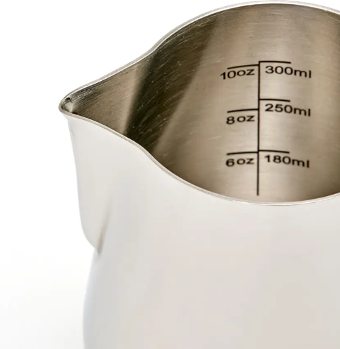 Професійний пітчер для молока Rhino Coffee Gear - нержавіюча сталь 360 мл  RHMJ12OZ фото